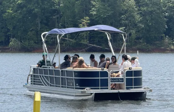 2012 22ft South Bay Pontoon With Grill And Tubes Available Upon Request!