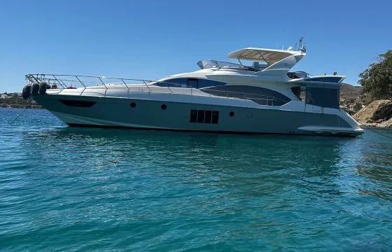 Azimut 70 Luxury Yacht in Bodrum | Explore Turkish Riviera & Greek Islands