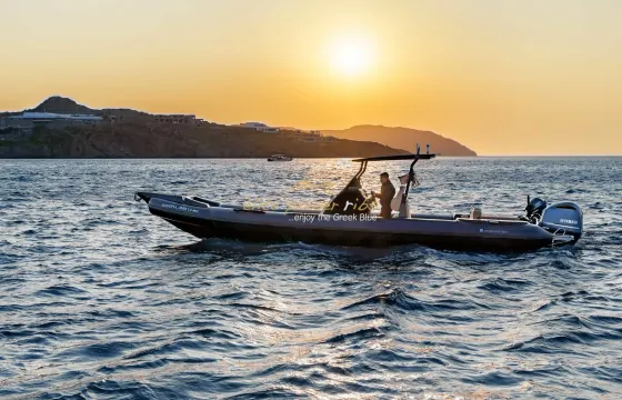 Mykonos Half/Full Day Cruise Marvel G2 960 RIB - Beautiful Ones