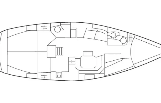 'Nemo' Jeanneau SO 43 monohull charter in Portimão
