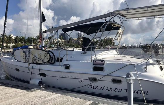 Sail from Boynton Beach to Lake Boca
