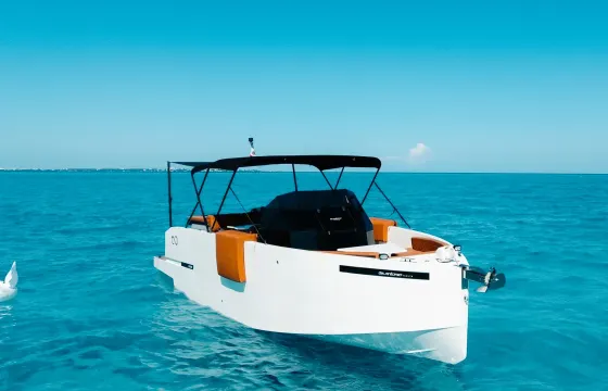 Stylish 28ft De Antonio Yacht Experience in Cancun