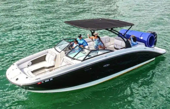 Enjoy Miami with30ft Sundeck Deluxe