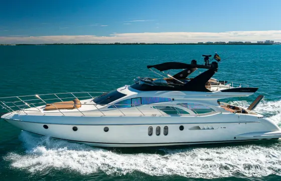 Ultimate Deal! 62' Azimut Fly II Yacht for Rent in Miami, Florida!