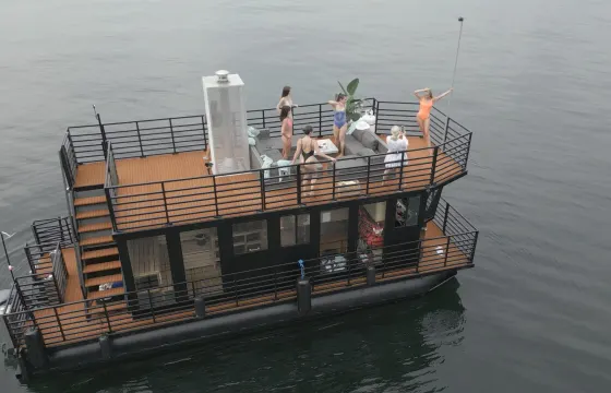 Luxury Sauna Boat Charter in Vancouver | Largest in Canada | Up to 12 Guests