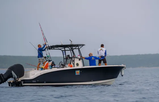 2503 Trophy Center Console Boat Fishing Charter in Cavtat