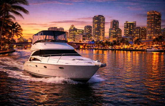 35ft Meridian Yacht - Private Charter - Dania Beach / Fort Lauderdale