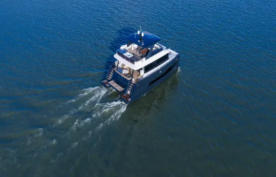 Nauticks N62 Power Catamaran Charter in Porto Carras for 25 Guests