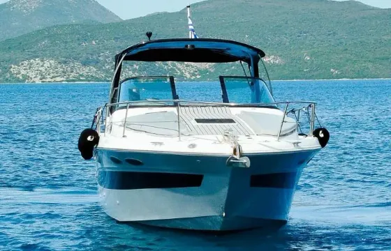 Skippered Sundancer Motor Yacht Charter in Lefkada, Greece