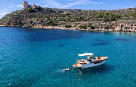 Mimì 31' Gozzo with Skipper in Cagliari | South Sardinia Boat Charter