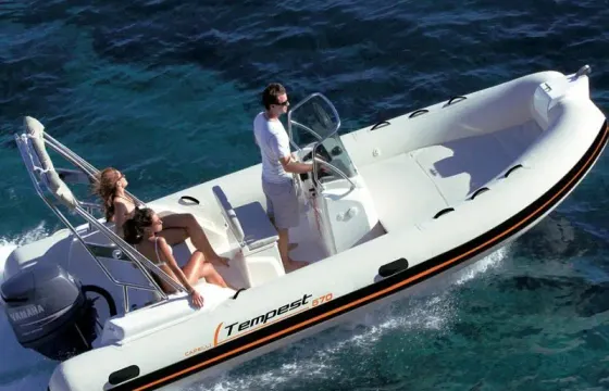 Rib Capelli Tempest 5.75 mt 40 HP to Milazzo Sicily
