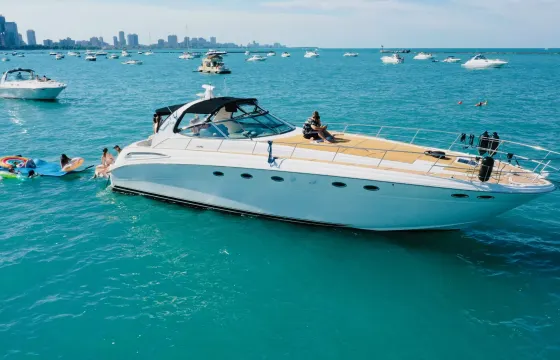 55' Sea Ray 510 Sundancer Luxury Yacht in Chicago with Captain and Deckhand