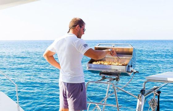 Luxury Cruise, Semi-Private, Sailing Catamaran with BBQ, Coctails & Transfers