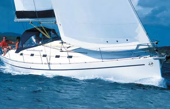 Harmony 47 Luxury Sailboat for Charter in Adamas