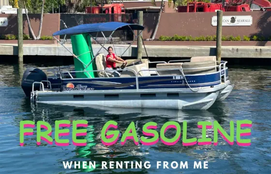 Pontoon Rental Boca Raton or Pompano Beach 🏖️ Free Gas⛽️