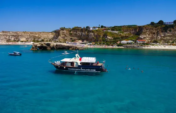 Tropea boat trip to Capo Vaticano
