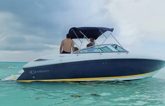 A 8-Guests Cobalt boat 252  Bowrider for Charter in George Town, Cayman Islands