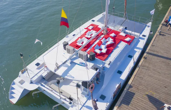 Have an amazing time on Maxi Cat 65 Cruising Catamaran in Cartagena, Colombia