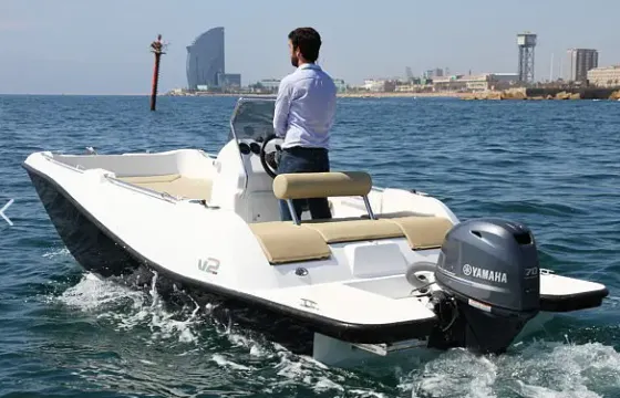Enjoy a 16' V2 Center Console rental in La Savina, Spain with up to 5 people