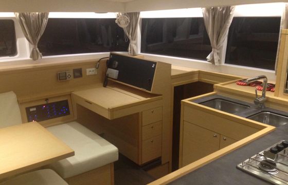 Charter a 39' Lagoon Cruising Catamaran In Rodos, Greece