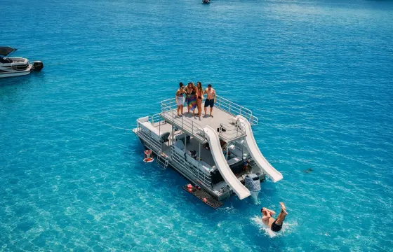 Huge Double Decker With Slides🛝, Games🎉 & Music🎶
