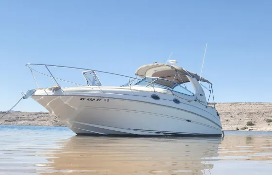 Unleash Adventure: Luxury Sun Dancer 280 Boat Charter on Lake Mead