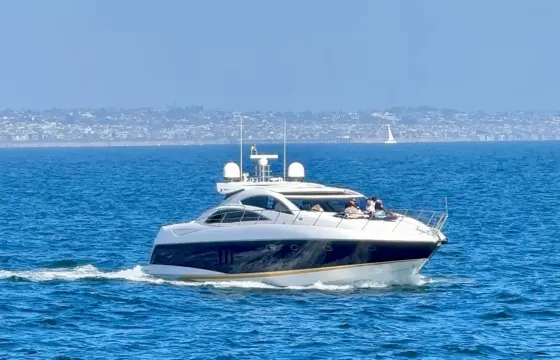 2008 Sunseeker Predator 72 Luxury Yacht Marina del Rey