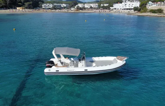 Rib Capelli Tempest 7.5 with 250 Hp outboard motor in Santa Eulària des Riu