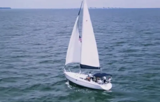 Clean Modern Sailboat - Private Sailing Experience