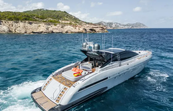 Extraordinary Ibiza Yacht Experience aboard Mangusta 92' Mega Yacht