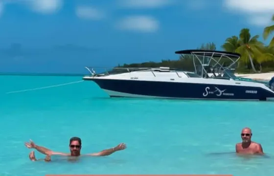 Private Charter In The Bahamas With Twin Powered Intrepid Boat