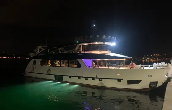 Özel Yapim Event Yacht Charter for 70 Guests with Captain