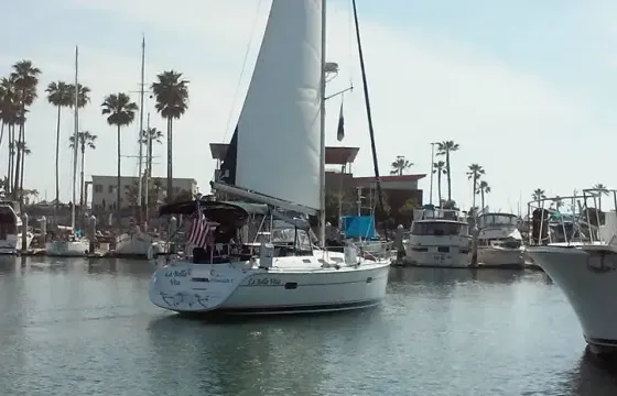 La Bella Vita Hunter Sloop Sailing Trips in Oceanside, California