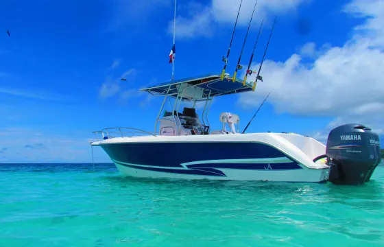 Fishing charter in a 27' Proline in Panama City, Panama