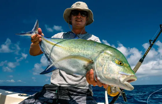 Sport Fishing Power Boat in the Zanzibar Archipelago