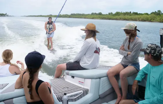 Watersports with Florida's Premier Wakeboat Experience - 23ft Nautique