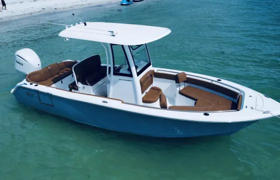 Sarasota Coastal Boat Tours on a brand new 2024 Seahunt Ultra