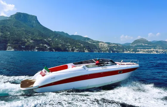 Tullio Abbate Soleil 11 Motor Yacht for Rent in Amalfi Coast, Campania