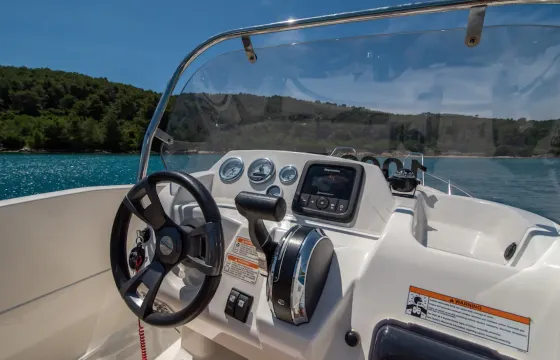 Rent a Quicksilver Activ 455 Open for 5 People in Trogir
