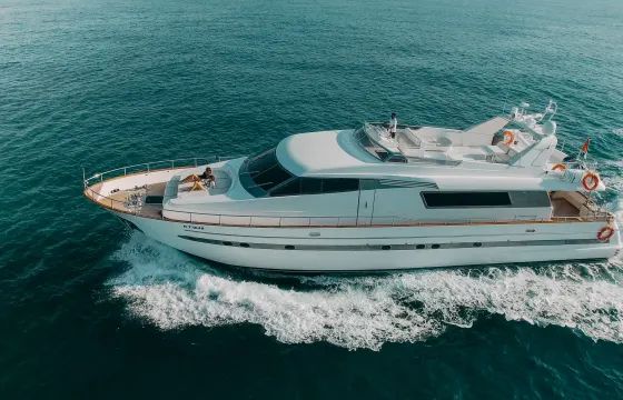 San Lorenzo 82' Mega Italian Luxury Yacht for Charter in Dubai