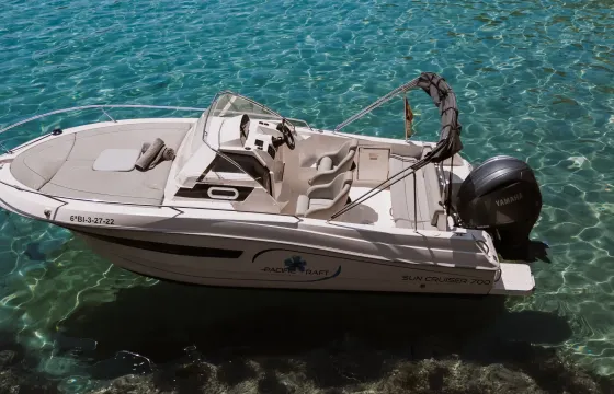 Pacific Craft Sun Cruiser 700 for Rent in Eivissa, Spain