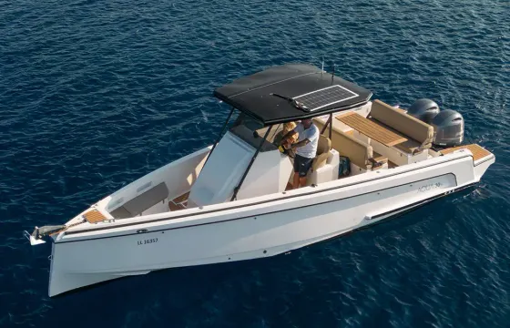 With Bianco Powerboat in Protaras/Ayia Napa