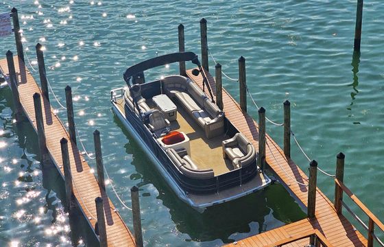 25ft Party Pontoon with Powerful Stereo - Seats up to 13!