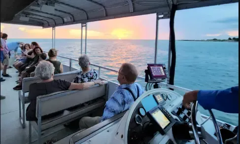 17 passenger Party Pontoon Rental With Captain and Crew in St. Petersburg FL