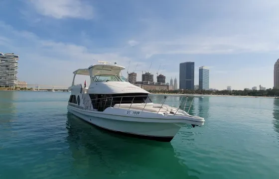 62 ft Spacious Party Yacht 20 pax - Dubai Marina