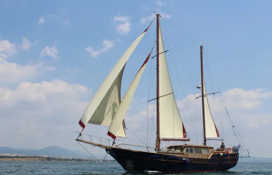 VIRGO – Private Wooden Yacht Cruise Around Lefkada & the Ionian Islands