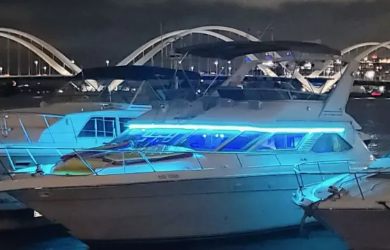 440 Express Bridge Custom Yacht with Amenities for the comfort of 12 Guests