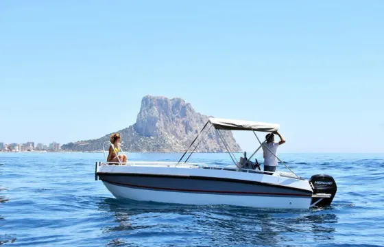 Gasparet Alu 80hp Boat Rental Altea, Spain