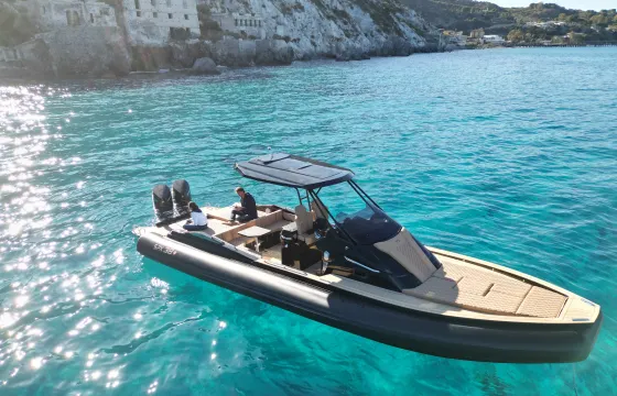 SPX 38 RIB Experience for 10 people with Skipper perfect on Ligurian Riviera