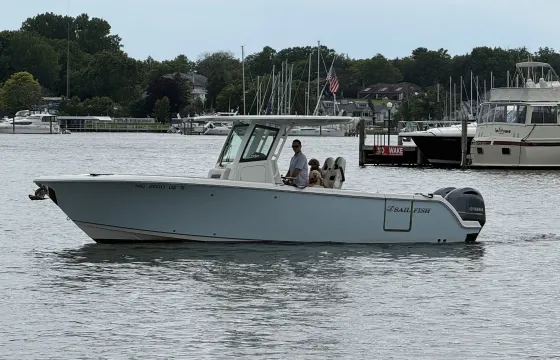 27ft Sailfish Center Console Available To Rent In Saugutck, Michigan